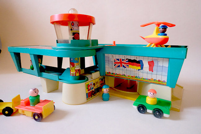 Aéroport - années70 - FISHER PRICE- Collector