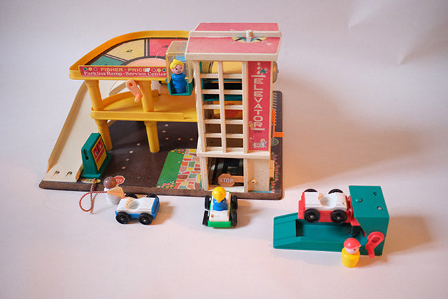 Garage & Parking - années 80 - FISHER PRICE - Collector